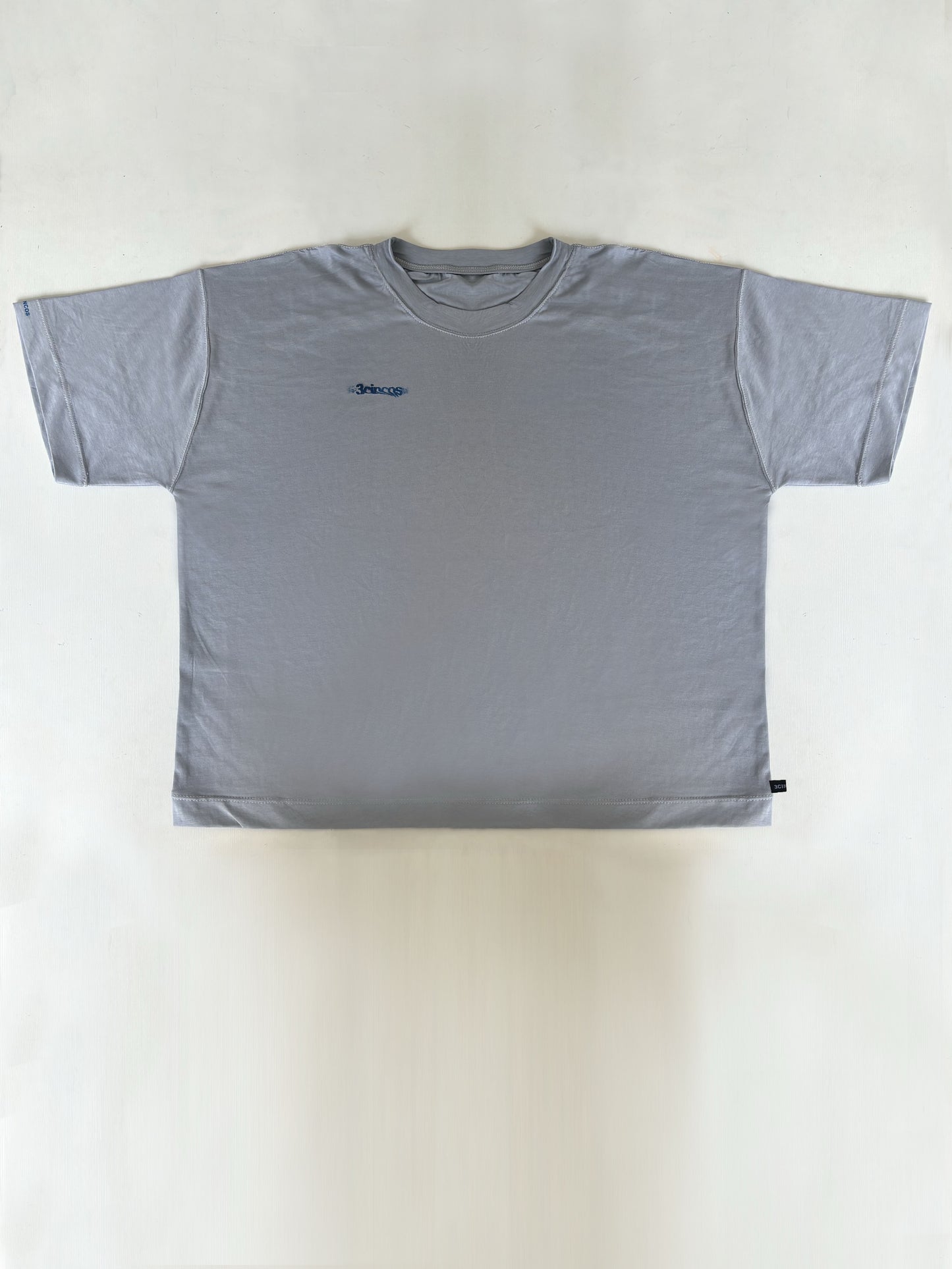 CAMISETA GRIS boxy fit