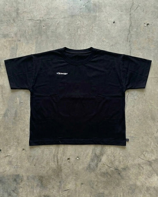 CAMISETA NEGRA boxy fit